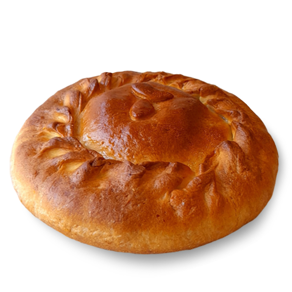 Пирог с капустой и скумбрией 0,9