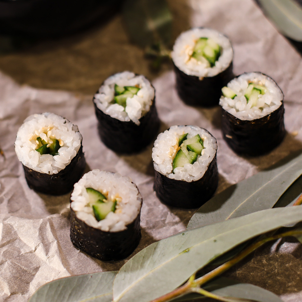 Ролл с огурцом