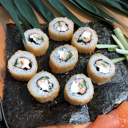 Темпура Филадельфия с лососем